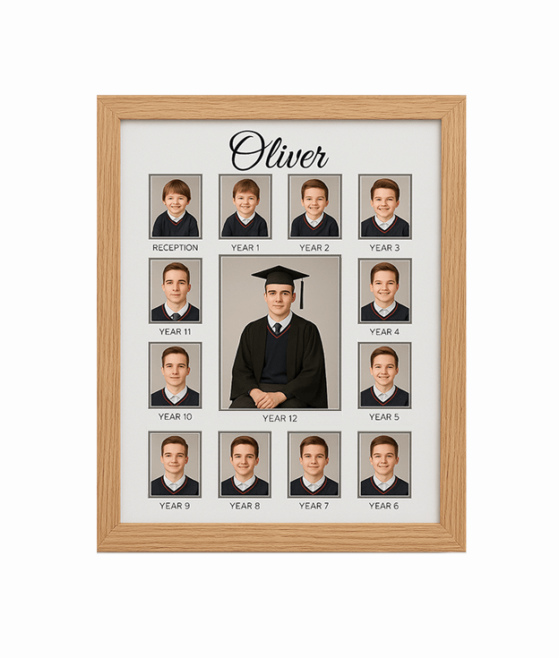 Compact School Photo Frame