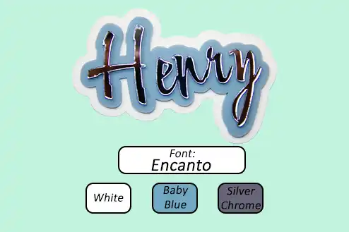 Custome acrylic name sign, 3 Layer name sign, 3 layer acrylic sign