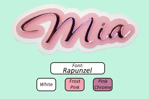 Custome acrylic name sign, 3 Layer name sign, 3 layer acrylic sign