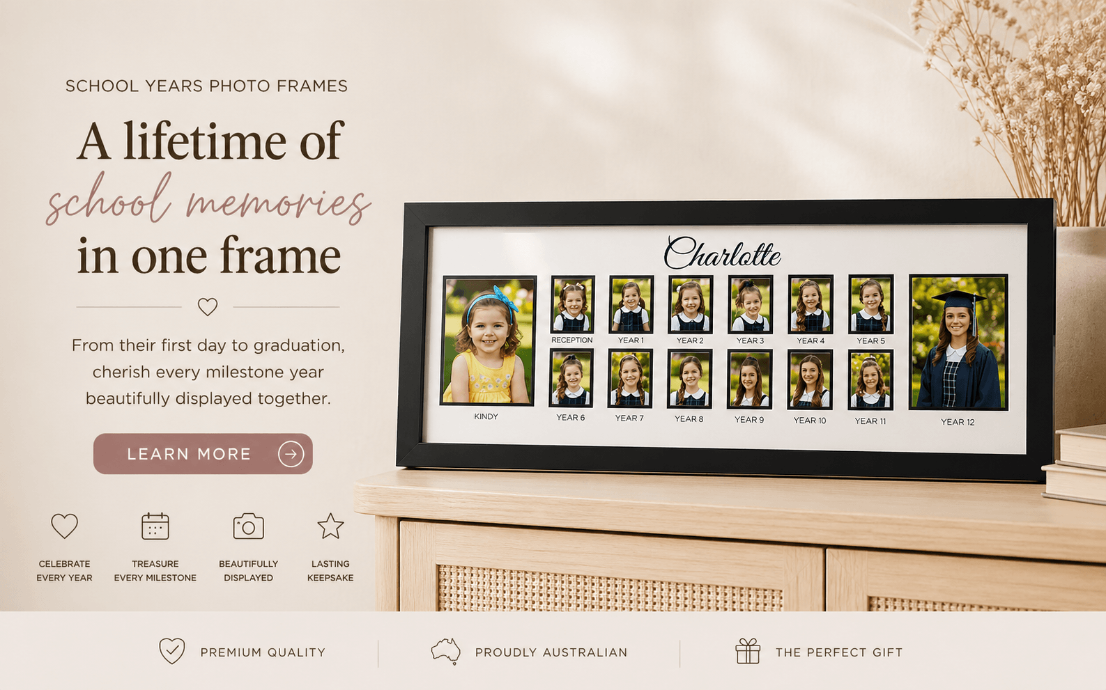 Deluxe School Photo Frame