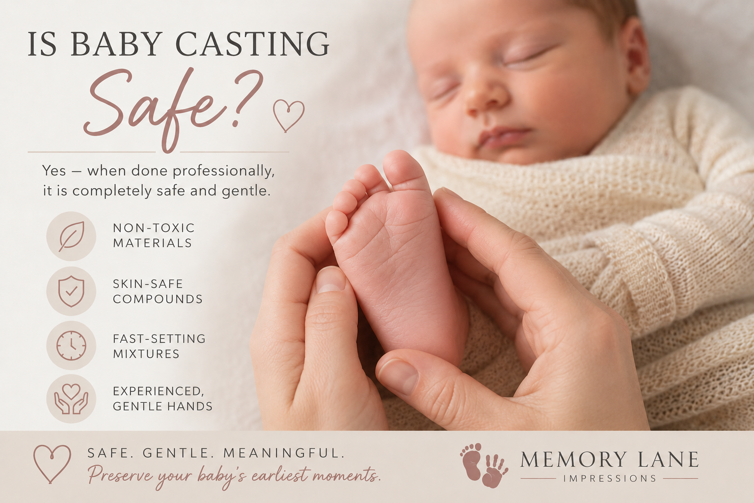 Is baby casting safe?